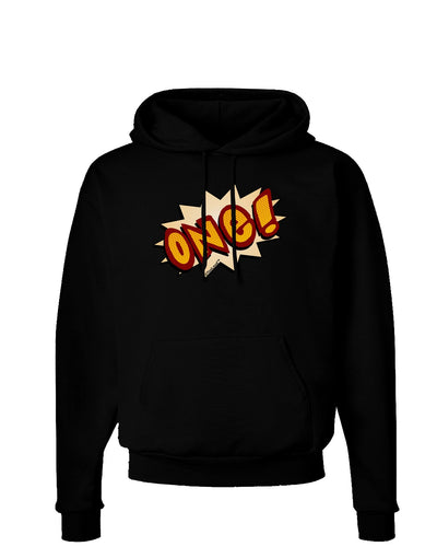 Onomatopoeia One Birthday Dark Hoodie Sweatshirt-Hoodie-TooLoud-Black-Small-Davson Sales