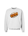 Onomatopoeia One Birthday Sweatshirt-Sweatshirts-TooLoud-White-Small-Davson Sales