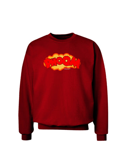 Onomatopoeia PHOOM Adult Dark Sweatshirt-Sweatshirts-TooLoud-Deep-Red-Small-Davson Sales