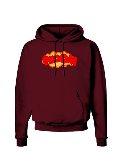 Onomatopoeia PHOOM Dark Hoodie Sweatshirt-Hoodie-TooLoud-Maroon-Small-Davson Sales