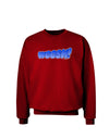 Onomatopoeia WOOSH Adult Dark Sweatshirt-Sweatshirts-TooLoud-Deep-Red-Small-Davson Sales