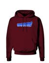 Onomatopoeia WOOSH Dark Hoodie Sweatshirt-Hoodie-TooLoud-Maroon-Small-Davson Sales