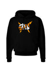 Onomatopoeia ZAP Dark Hoodie Sweatshirt-Hoodie-TooLoud-Black-Small-Davson Sales