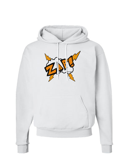 Onomatopoeia ZAP Hoodie Sweatshirt-Hoodie-TooLoud-White-Small-Davson Sales