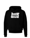 Oregon - United States Shape Dark Hoodie Sweatshirt by TooLoud-Hoodie-TooLoud-Black-Small-Davson Sales