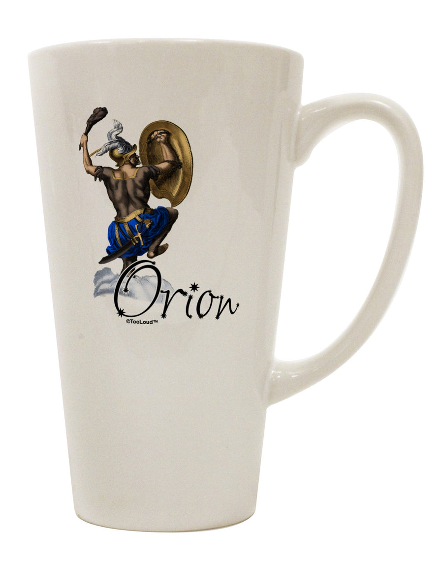 Orion Color Illustration 16 Ounce Conical Latte Coffee Mug - Expertly Crafted Drinkware-Conical Latte Mug-TooLoud-White-Davson Sales