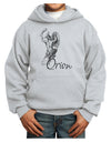 Orion Illustration Youth Hoodie Pullover Sweatshirt-Youth Hoodie-TooLoud-Ash-XS-Davson Sales