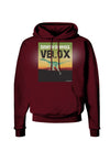 Ornithomimus Velox - With Name Dark Hoodie Sweatshirt by TooLoud-Hoodie-TooLoud-Maroon-Small-Davson Sales