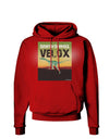 Ornithomimus Velox - With Name Dark Hoodie Sweatshirt by TooLoud-Hoodie-TooLoud-Red-Small-Davson Sales