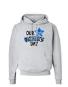 Our 1st Father's Day Hoodie Sweatshirt-Hoodie-TooLoud-AshGray-Small-Davson Sales