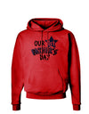 Our 1st Father's Day Hoodie Sweatshirt-Hoodie-TooLoud-Red-Small-Davson Sales