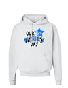 Our 1st Father's Day Hoodie Sweatshirt-Hoodie-TooLoud-White-Small-Davson Sales