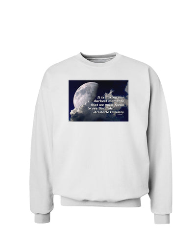 Our Darkest Moments Sweatshirt-Sweatshirts-TooLoud-White-Small-Davson Sales