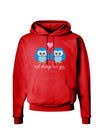 Owl Always Love You - Blue Owls Dark Hoodie Sweatshirt by TooLoud-Hoodie-TooLoud-Red-Small-Davson Sales