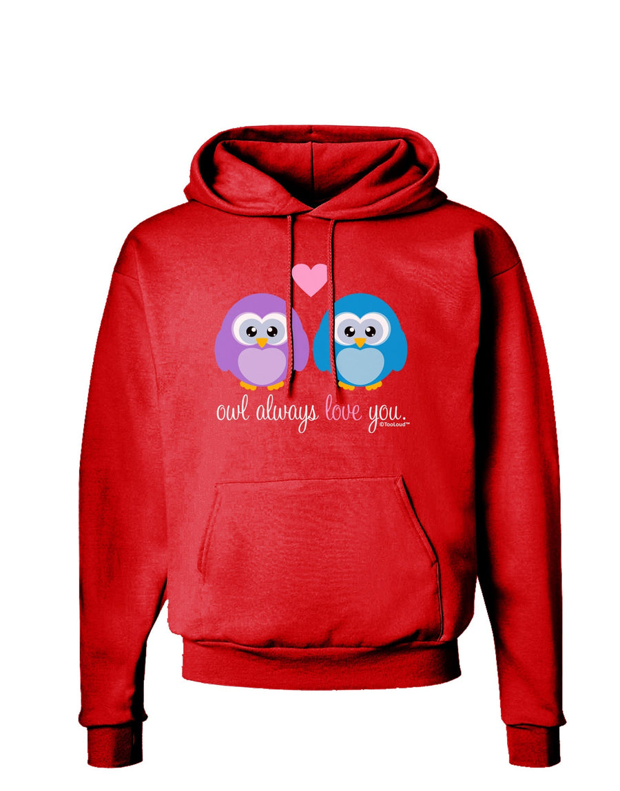 Owl Always Love You Dark Hoodie Sweatshirt by TooLoud-Hoodie-TooLoud-Black-Small-Davson Sales