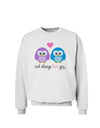 Owl Always Love You Sweatshirt by TooLoud-Sweatshirts-TooLoud-White-Small-Davson Sales