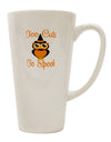 Owl Exudes Adorable Charm - Conical Latte Coffee Mug TooLoud-Conical Latte Mug-TooLoud-White-Davson Sales