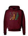 Owl of Athena Dark Hoodie Sweatshirt by TooLoud-Hoodie-TooLoud-Maroon-Small-Davson Sales