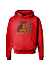 Owl of Athena Dark Hoodie Sweatshirt by TooLoud-Hoodie-TooLoud-Red-Small-Davson Sales