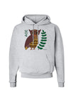 Owl of Athena Hoodie Sweatshirt by TooLoud-Hoodie-TooLoud-AshGray-Small-Davson Sales