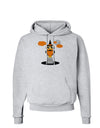 Owl Orange Hoodie Sweatshirt-Hoodie-TooLoud-AshGray-Small-Davson Sales