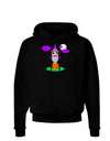 Owl Purple Dark Hoodie Sweatshirt-Hoodie-TooLoud-Black-Small-Davson Sales