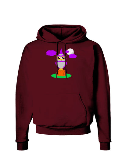 Owl Purple Dark Hoodie Sweatshirt-Hoodie-TooLoud-Maroon-Small-Davson Sales