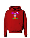 Owl Purple Dark Hoodie Sweatshirt-Hoodie-TooLoud-Red-Small-Davson Sales