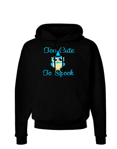 Owl Too Cute Blue Dark Hoodie Sweatshirt-Hoodie-TooLoud-Black-Small-Davson Sales