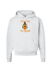 Owl Too Cute Orange Hoodie Sweatshirt-Hoodie-TooLoud-White-Small-Davson Sales