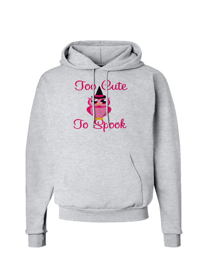 Owl Too Cute Pink Hoodie Sweatshirt-Hoodie-TooLoud-AshGray-Small-Davson Sales