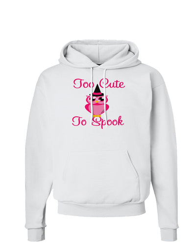 Owl Too Cute Pink Hoodie Sweatshirt-Hoodie-TooLoud-White-Small-Davson Sales