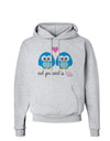 Owl You Need Is Love - Blue Owls Hoodie Sweatshirt  by TooLoud