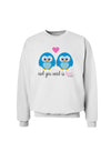 Owl You Need Is Love - Blue Owls Sweatshirt by TooLoud-Sweatshirts-TooLoud-White-Small-Davson Sales