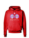 Owl You Need Is Love - Purple Owls Dark Hoodie Sweatshirt by TooLoud-Hoodie-TooLoud-Red-Small-Davson Sales