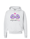 Owl You Need Is Love - Purple Owls Hoodie Sweatshirt by TooLoud-Hoodie-TooLoud-White-Small-Davson Sales