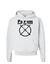 Pa Rum Pum Pum Pum BnW Hoodie Sweatshirt-Hoodie-TooLoud-White-Small-Davson Sales