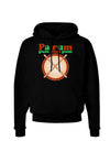 Pa Rum Pum Pum Pum Dark Hoodie Sweatshirt-Hoodie-TooLoud-Black-Small-Davson Sales