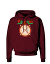 Pa Rum Pum Pum Pum Dark Hoodie Sweatshirt-Hoodie-TooLoud-Maroon-Small-Davson Sales