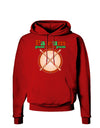 Pa Rum Pum Pum Pum Dark Hoodie Sweatshirt-Hoodie-TooLoud-Red-Small-Davson Sales