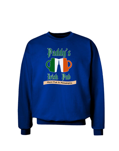 Paddy's Irish Pub Adult Dark Sweatshirt by TooLoud-Sweatshirts-TooLoud-Deep-Royal-Blue-Small-Davson Sales