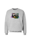 Paint Drop The Bass Sweatshirt-Sweatshirts-TooLoud-AshGray-Small-Davson Sales