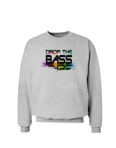 Paint Drop The Bass Sweatshirt-Sweatshirts-TooLoud-AshGray-Small-Davson Sales