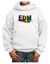 Paint EDM Youth Hoodie Pullover Sweatshirt-Youth Hoodie-TooLoud-White-XS-Davson Sales