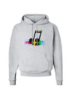 Paint Music Note Hoodie Sweatshirt-Hoodie-TooLoud-AshGray-Small-Davson Sales