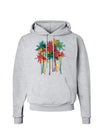 Paint Splash Palm Trees Hoodie Sweatshirt-Hoodie-TooLoud-AshGray-Small-Davson Sales