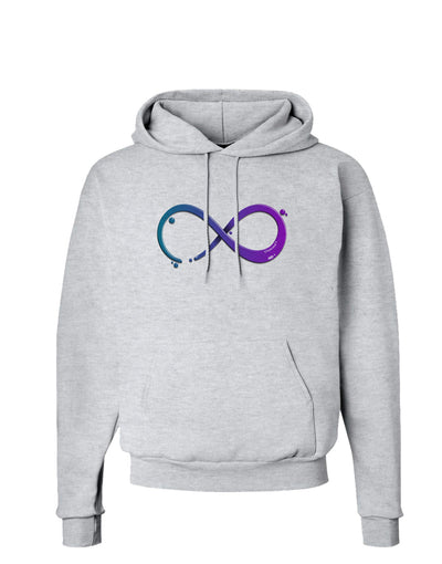 Painted Infinity Hoodie Sweatshirt-Hoodie-TooLoud-AshGray-Small-Davson Sales