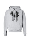 Palm Rows Silhouette Hoodie Sweatshirt-Hoodie-TooLoud-AshGray-Small-Davson Sales