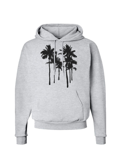 Palm Rows Silhouette Hoodie Sweatshirt-Hoodie-TooLoud-AshGray-Small-Davson Sales