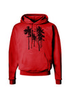 Palm Rows Silhouette Hoodie Sweatshirt-Hoodie-TooLoud-Red-Small-Davson Sales